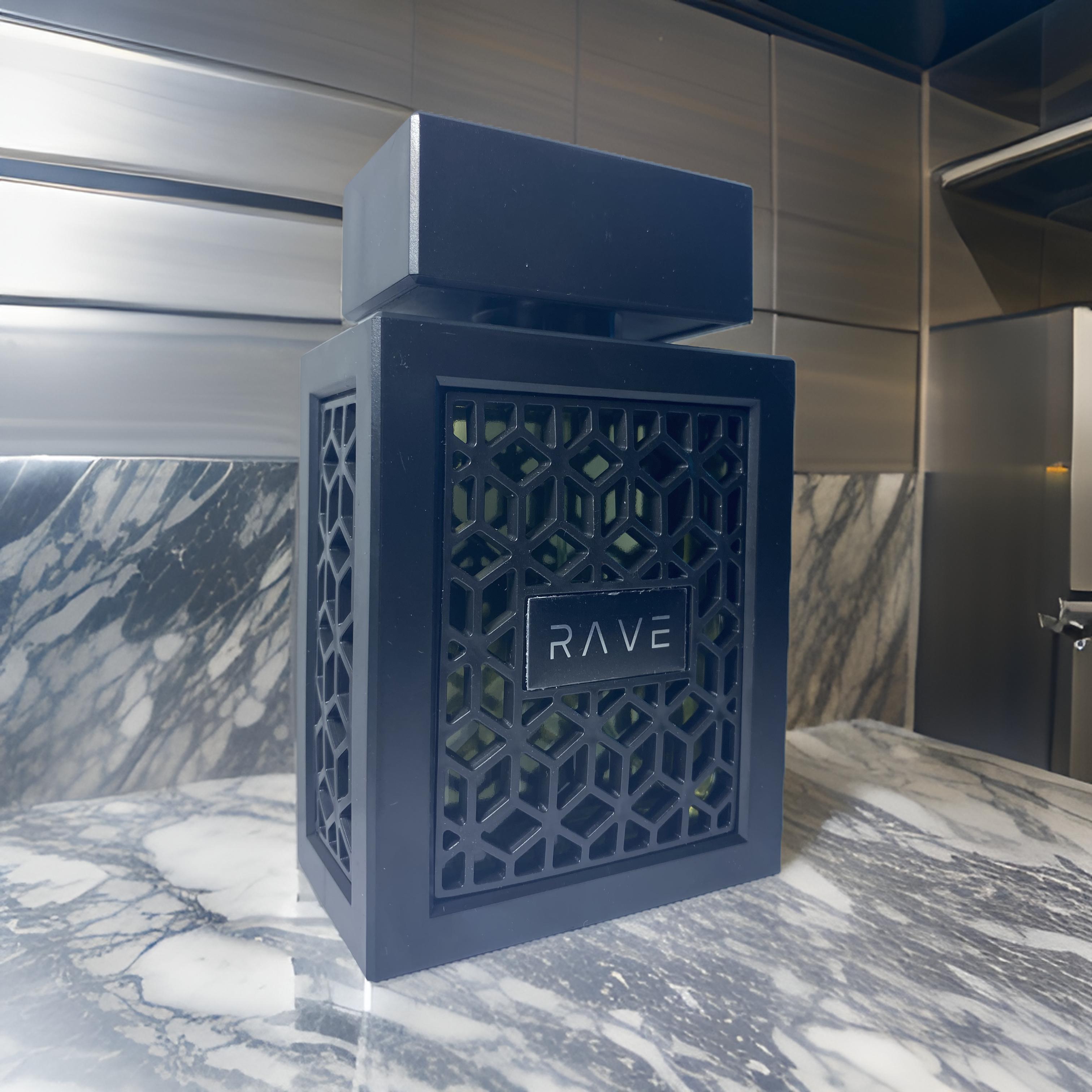 Perfume RAVE Negro - Hombre