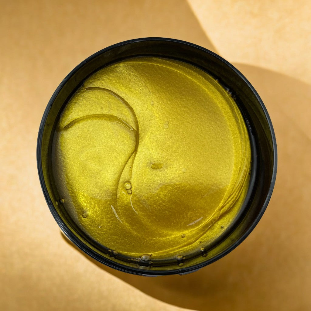 Parches Ojos Oro 24K