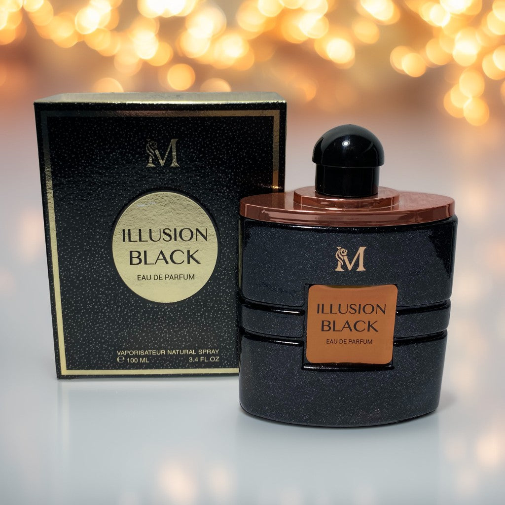 Perfume Illusion Black - Hombre